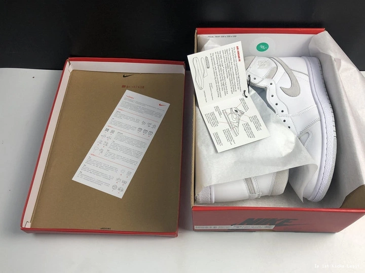 ’85 “Neutral Jordan High 1 BQ4422-100 Grey” Air 1125